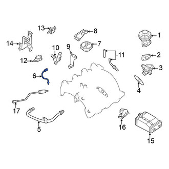 Nissan OE - Exhaust Gas Recirculation (EGR) Valve Temperature Sensor
