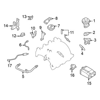 Nissan OE - Emission System - Emission Components