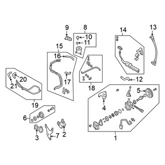 Nissan OE - Steering Gear & Linkage - Pump & Hoses