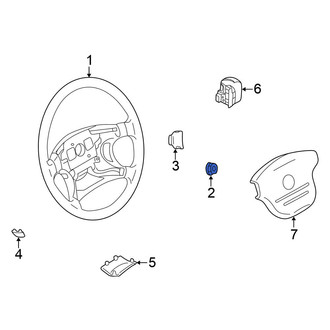 Nissan OE - Steering Wheel Nut
