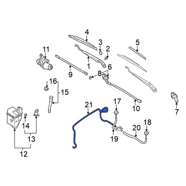 Windshield Washer Hose