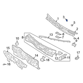 Nissan OE - Cowl Cover Grommet