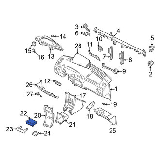 Nissan OE - Instrument Panel Pocket