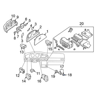 Nissan OE - 12 Volt Accessory Power Outlet Cover