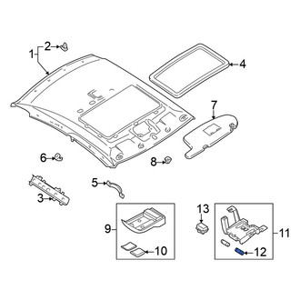 Nissan OE - Map Light Bulb