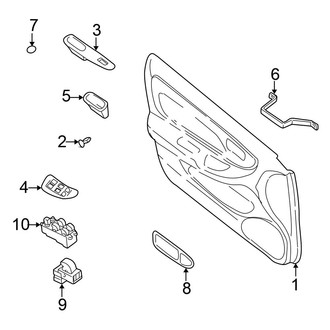 Nissan OE - Front Door - Interior Trim