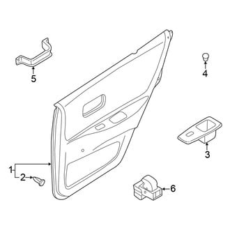 Nissan OE - Rear Door - Interior Trim