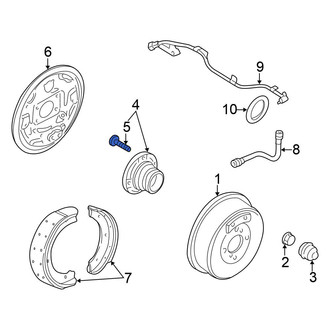 Nissan OE - Rear Wheel Lug Stud