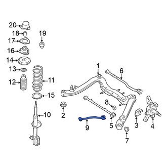 Nissan OE - Rear Radius Arm