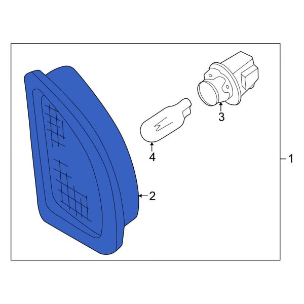 License Plate Light Lens