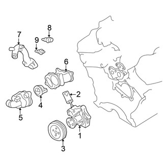 Nissan OE - Cooling - Water Pump