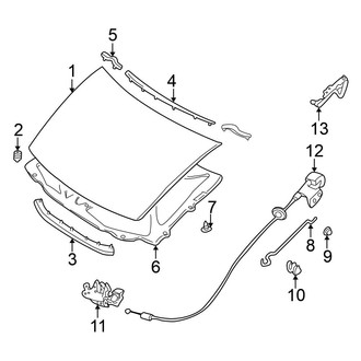 Nissan OE - Hood & Components