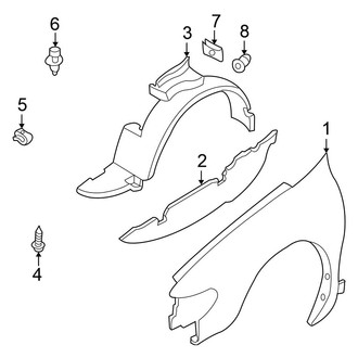 Nissan OE - Fender & Components