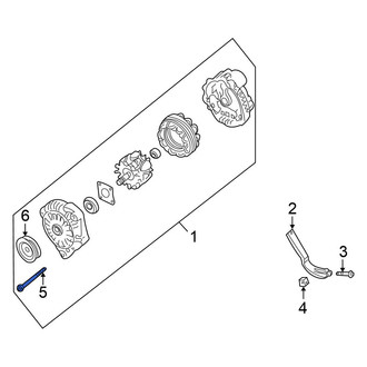 Nissan OE - Alternator Adjusting Bracket Bolt