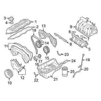 Nissan OE - Engine / Transaxle - Engine Parts