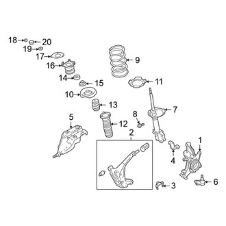 Nissan OE - Front Suspension - Suspension Components