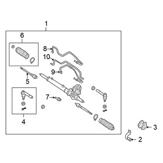 Nissan OE - Steering Gear & Linkage