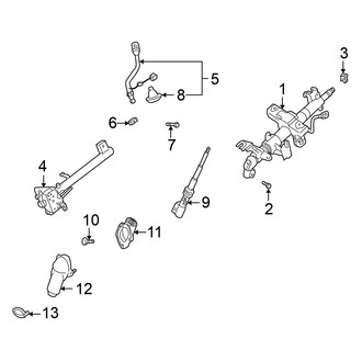 Nissan OE - Steering Column Assembly