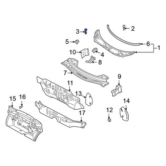 Nissan OE - Washer Fluid Reservoir Filler Pipe Clip
