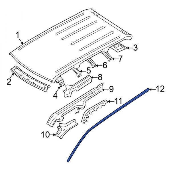 Roof Drip Molding