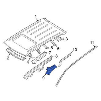 Nissan OE - Right Roof Side Rail Bracket