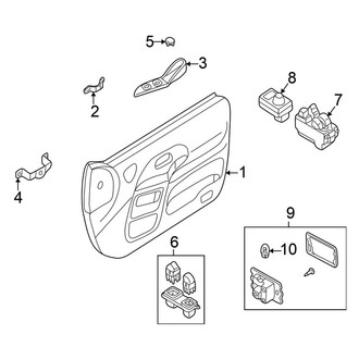 Nissan OE - Front Door - Interior Trim