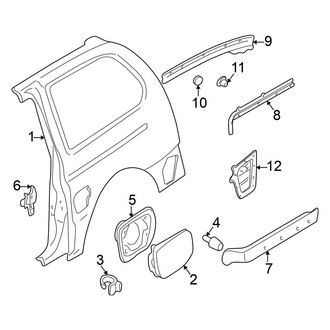 Nissan OE - Side Panel & Components