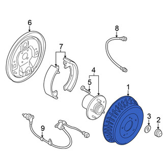 Nissan OE - Rear Brake Drum