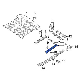 Nissan OE - Rear Left Seat Frame Mounting Base