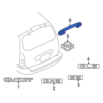 Nissan OE - Liftgate Finish Panel