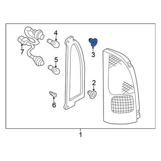 Nissan OE - Tail Light Grommet