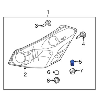 Nissan OE - Parking Light Bulb