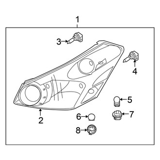 Nissan OE - Front Lamps - Combination Lamps