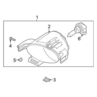 Nissan OE - Front Left Fog Light
