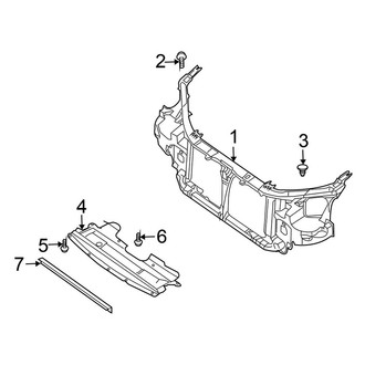 Nissan OE - Radiator Support