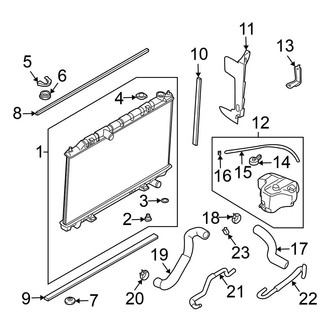 Nissan OE - Cooling - Radiator & Components