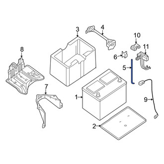 Nissan OE - Battery Hold Down Stud