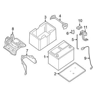 Nissan OE - Electrical - Battery