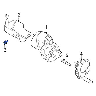 Nissan OE - Starter Heat Shield Bolt