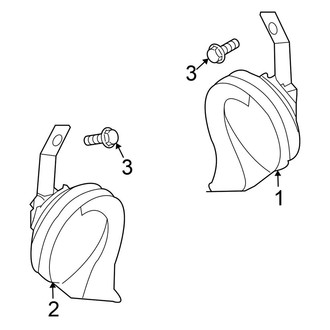 Nissan OE - Electrical - Horn