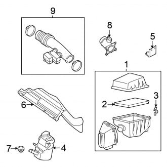 2006 Nissan Quest OEM Air Intake Parts | Filters — CARiD.com