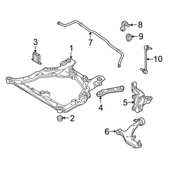 Nissan OE - Front Suspension - Stabilizer Bar & Components