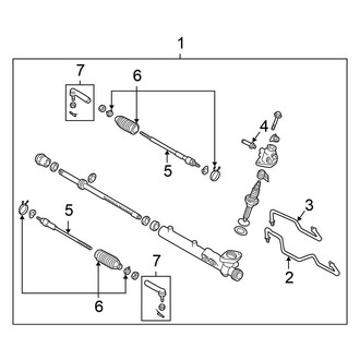 Nissan OE - Steering Gear & Linkage