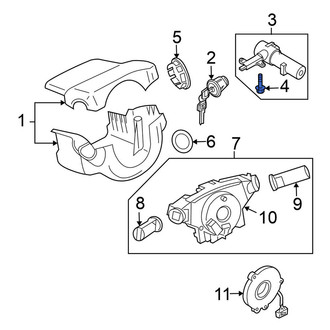 Nissan OE - Steering Column Lock Screw