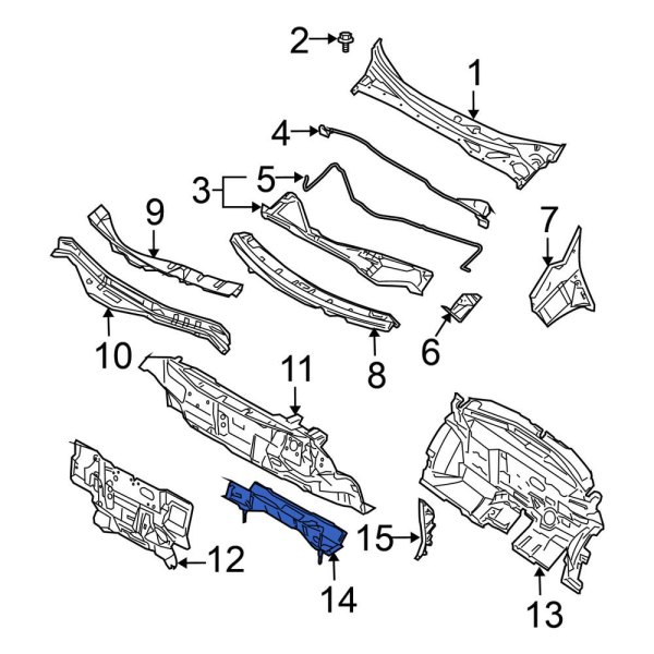 Cowl Crossmember