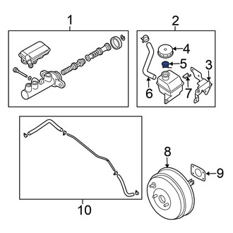Nissan OE - Brake Master Cylinder Reservoir Strainer