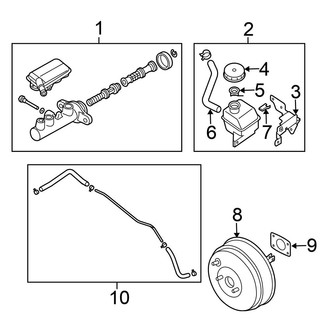Nissan OE - Cowl - Components on Dash Panel