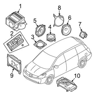 Nissan OE - Instrument Panel - Sound System