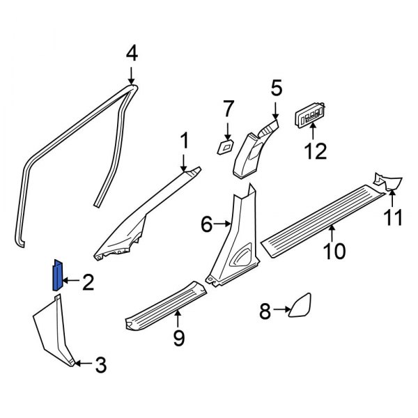 Kick Panel Trim