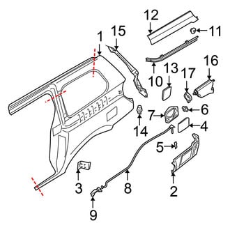 Nissan OE - Side Panel & Components